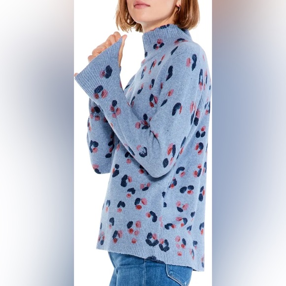 Nic+zoe Cozy up Tracks Turtleneck Sweater - Picture 3 of 5